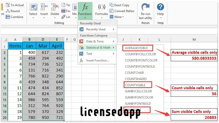 kutools for excel 18 license name and code
